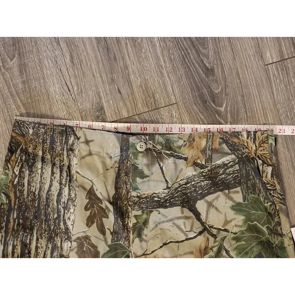 Vintage Rattlers Brand Realtree Camo Cargo Hunting Pants Size XL Made In USA NWT
